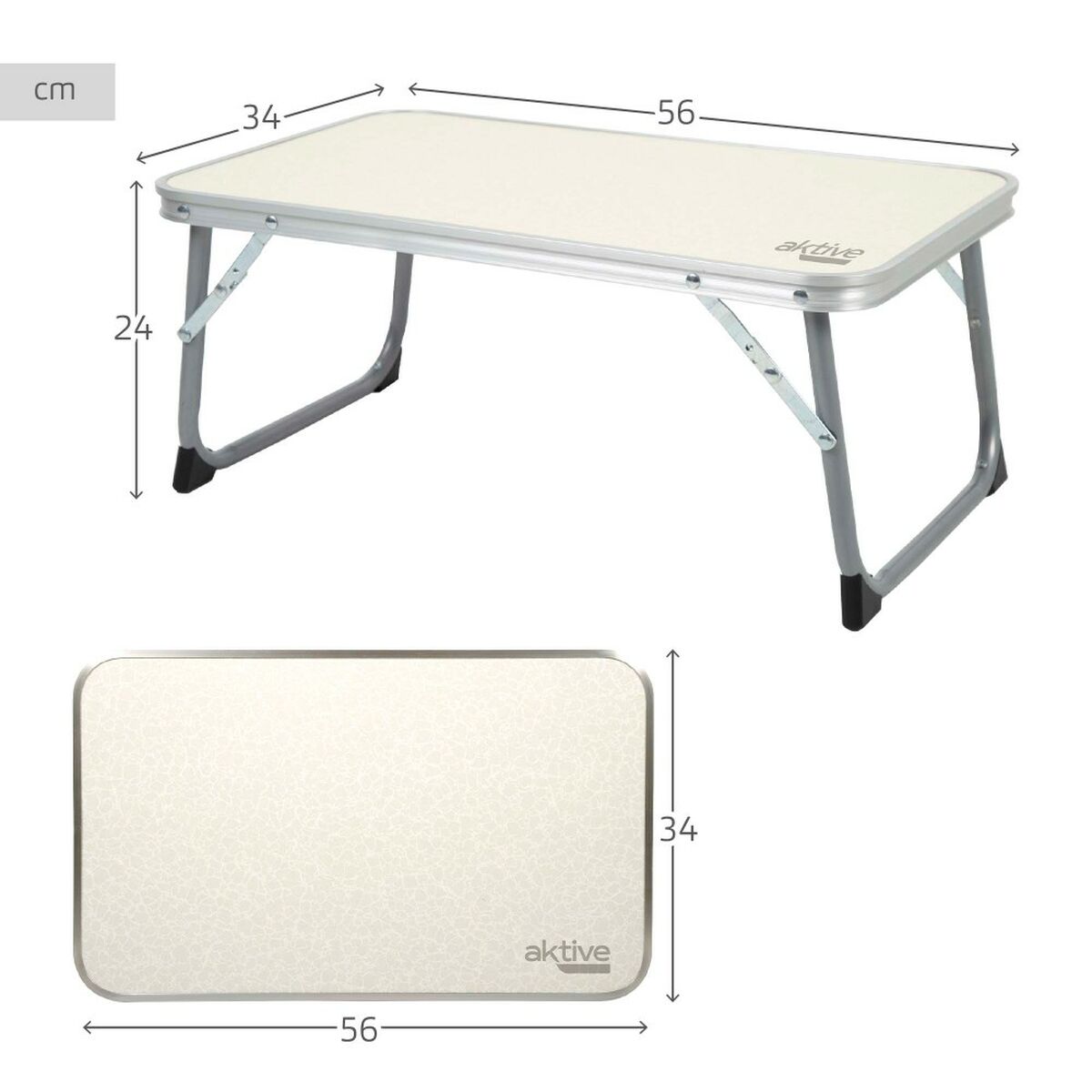 Vouwtafel Aktive 56 x 24 x 34 cm